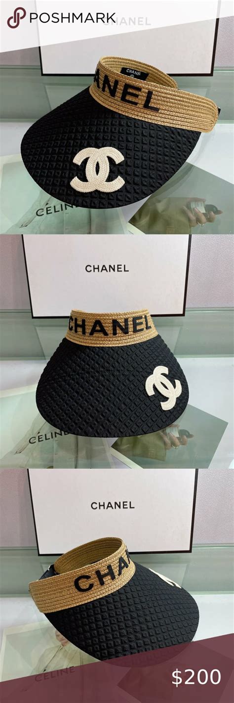 chanel summer hat blue|chanel headwear.